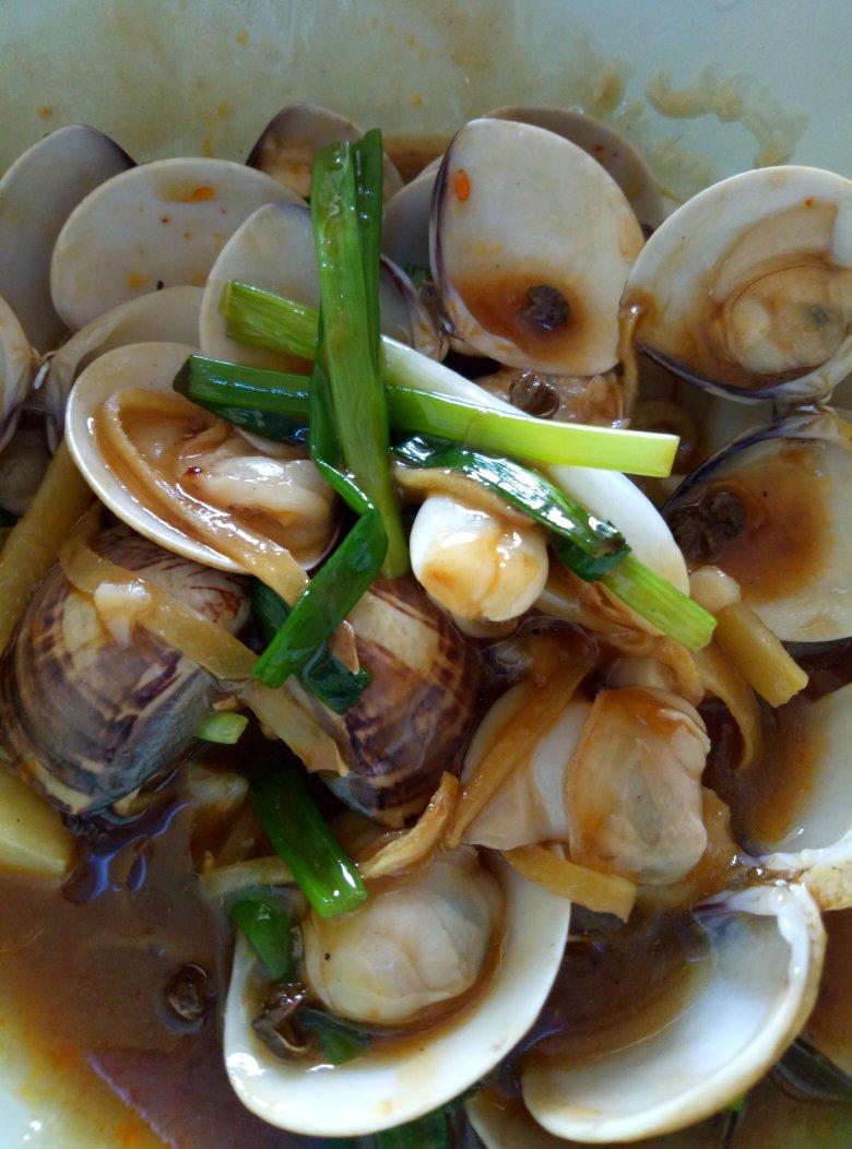 姜葱爆文蛤