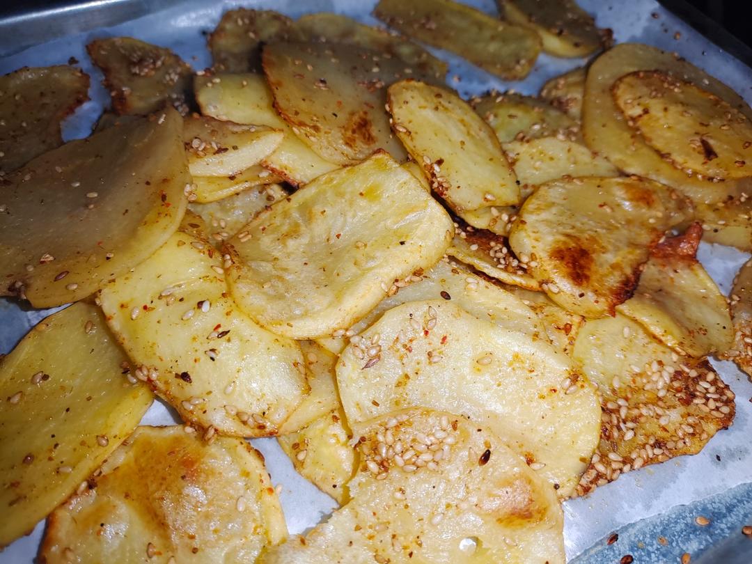 烤土豆片（烤箱版）