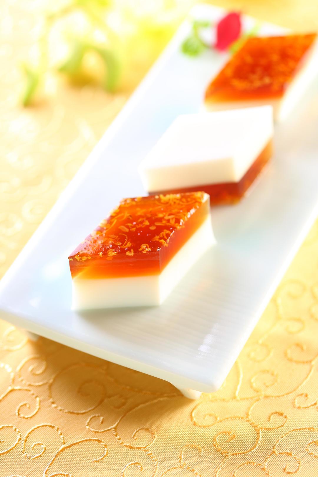 双色桂花糕的做法步骤图 双色桂花糕怎么做好吃 无敌伞 下厨房