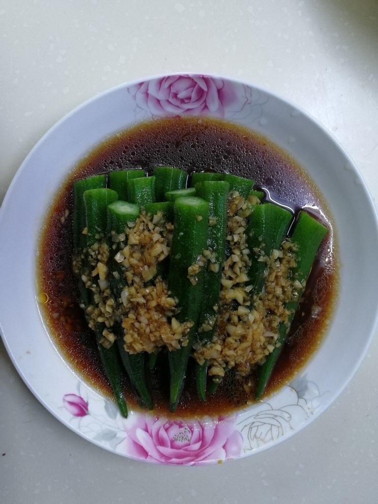 蒜蓉秋葵