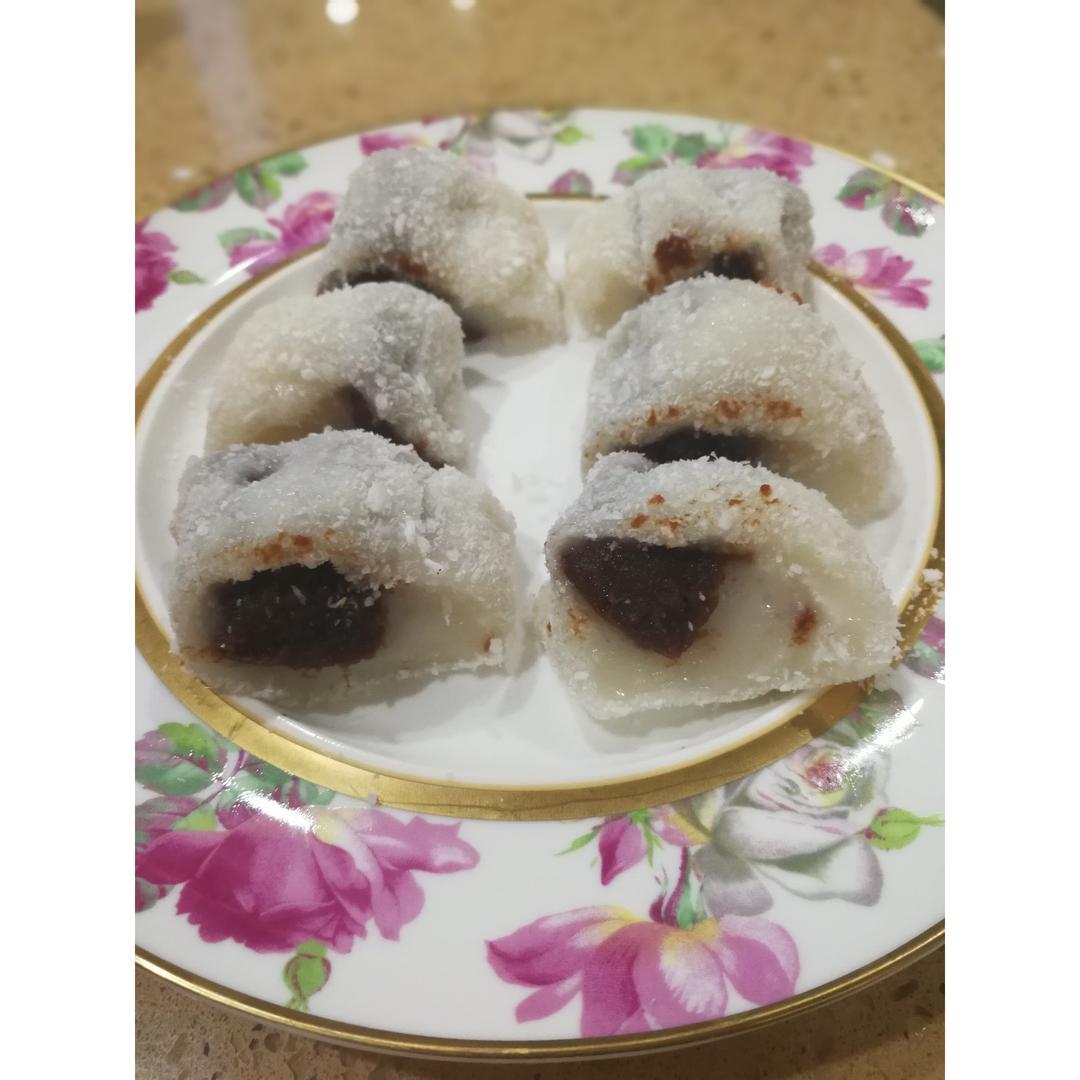豆沙糯米卷