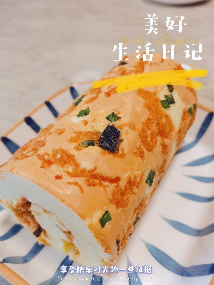 怎么卷都不裂的肉松蛋糕卷