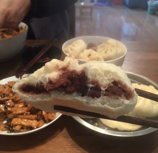 超级松软的豆沙馒头