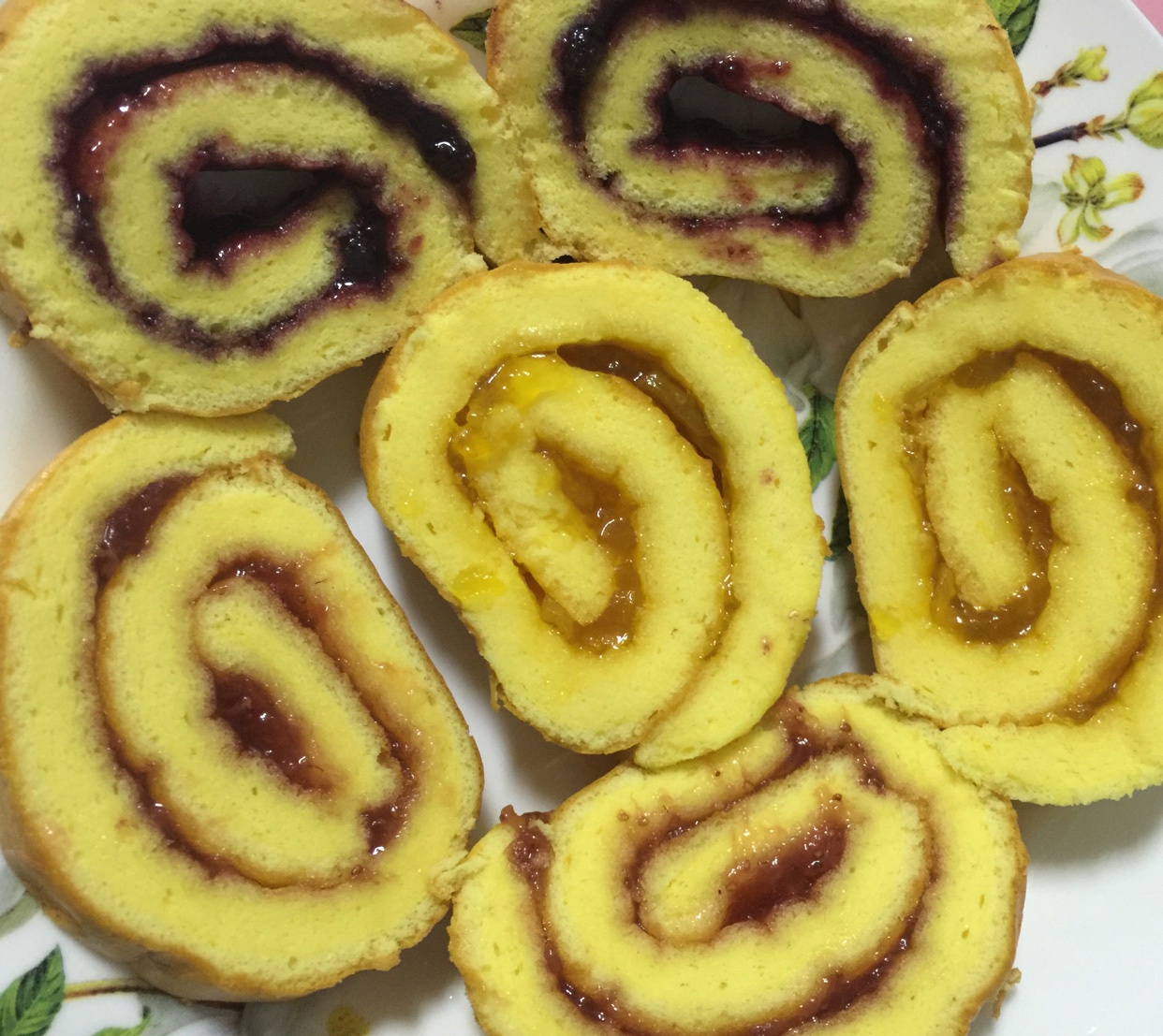 烫面戚风蛋糕卷，平凡，不平淡。