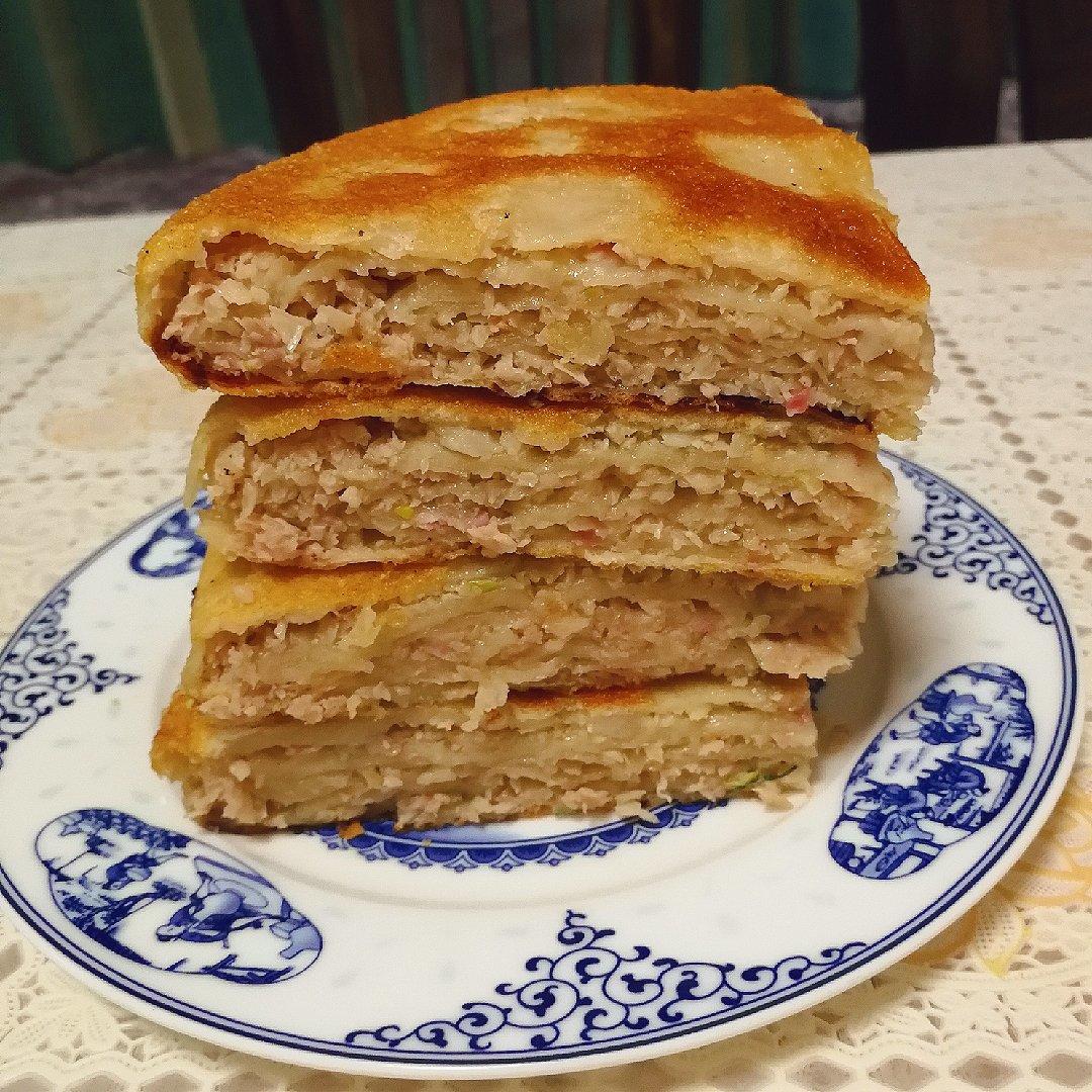 千层肉饼