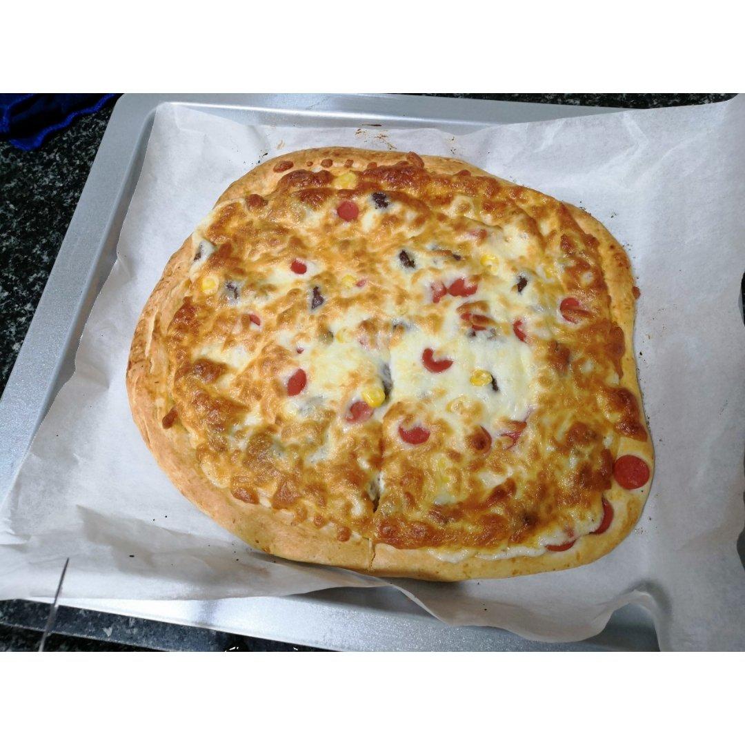 八寸披萨饼皮（四个）制作