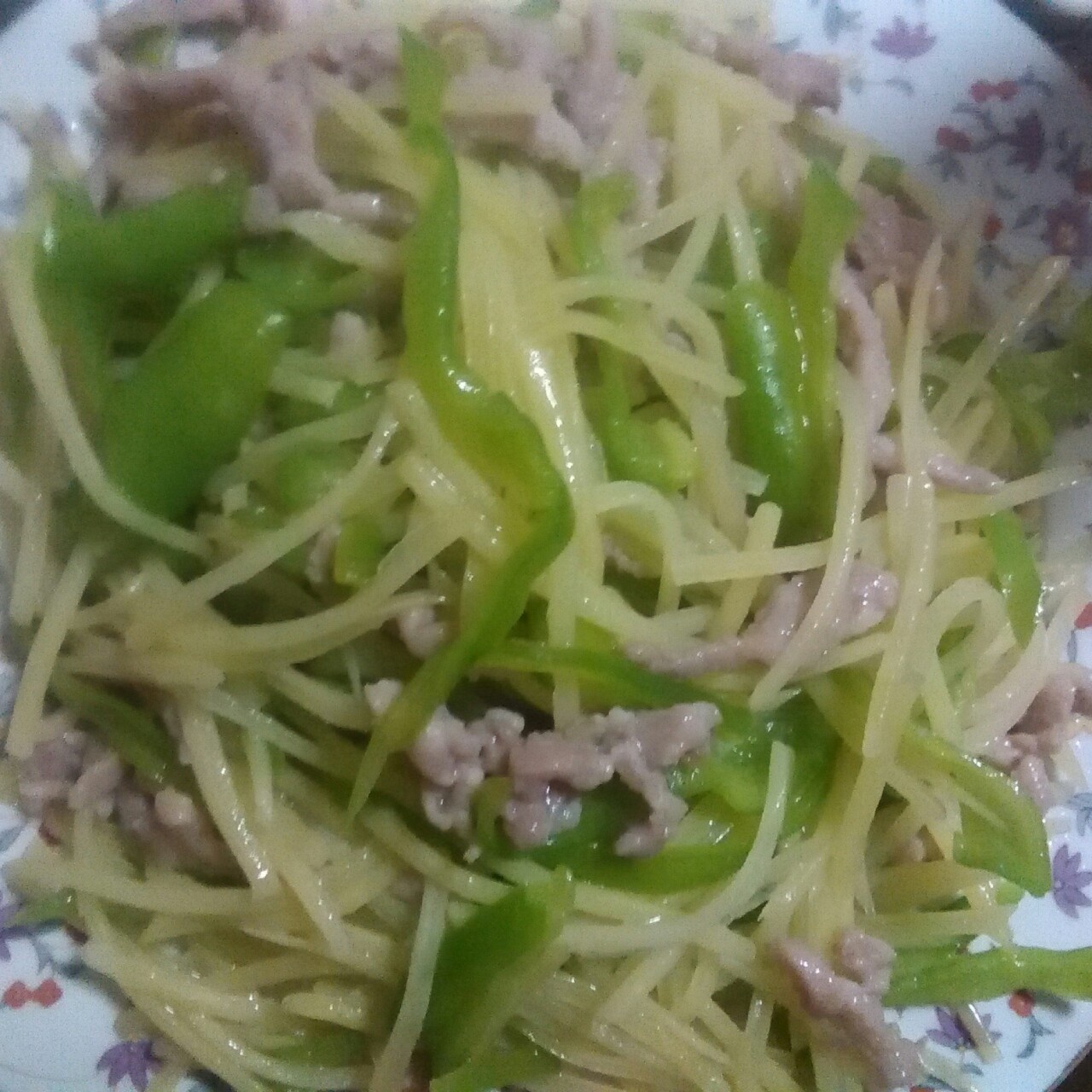 青椒土豆丝