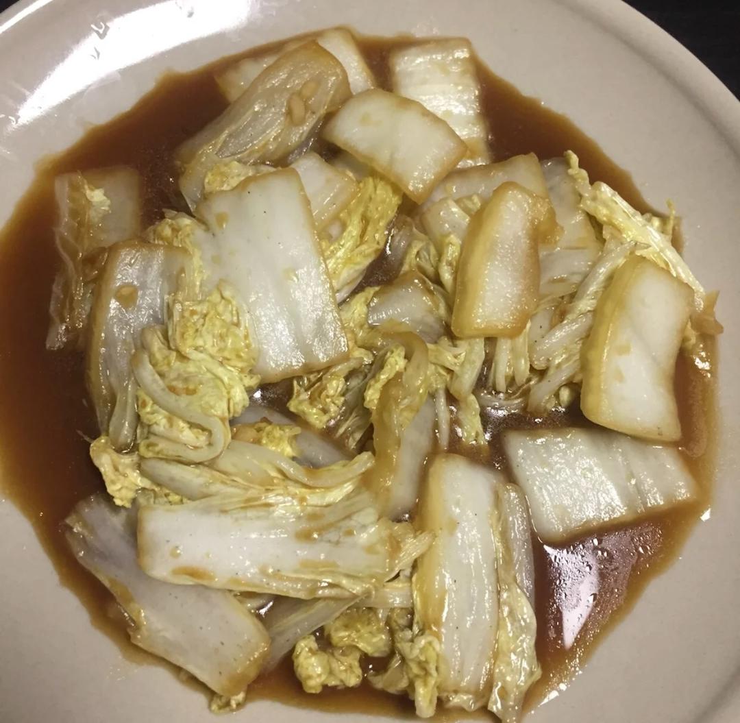 醋溜白菜的做法