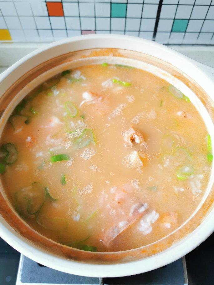 鲜虾砂锅粥