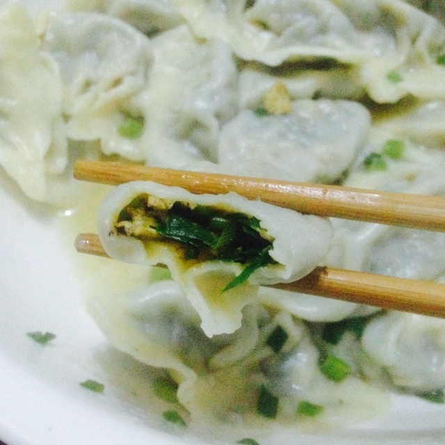 韭菜鸡蛋饺子