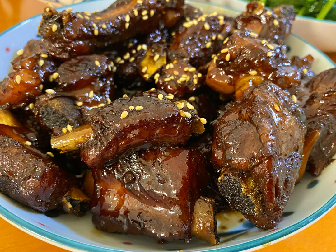 糖醋排骨/糖醋小排（不放油）（12345口诀做出正宗上海本帮）