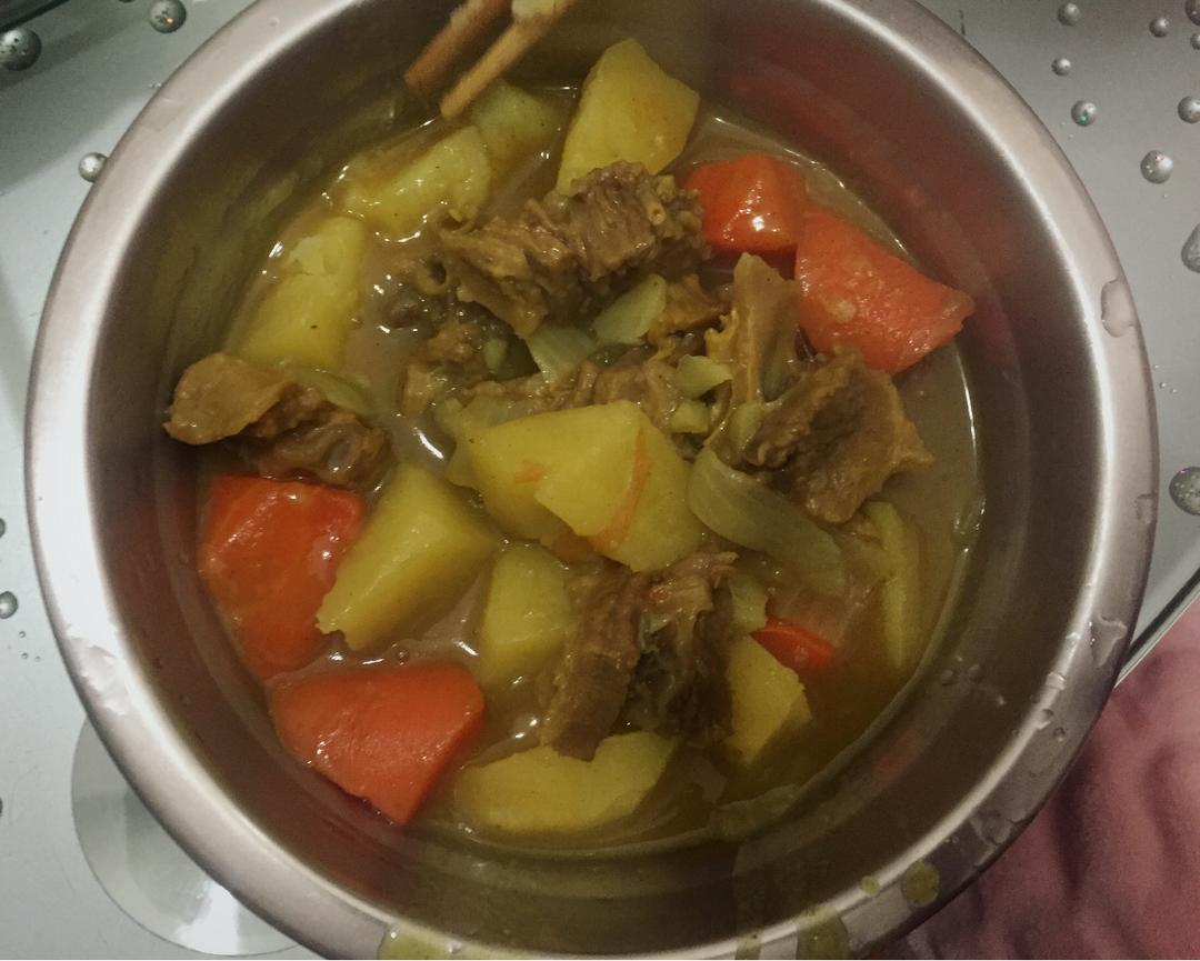 堂妈教你做咖喱牛肉饭