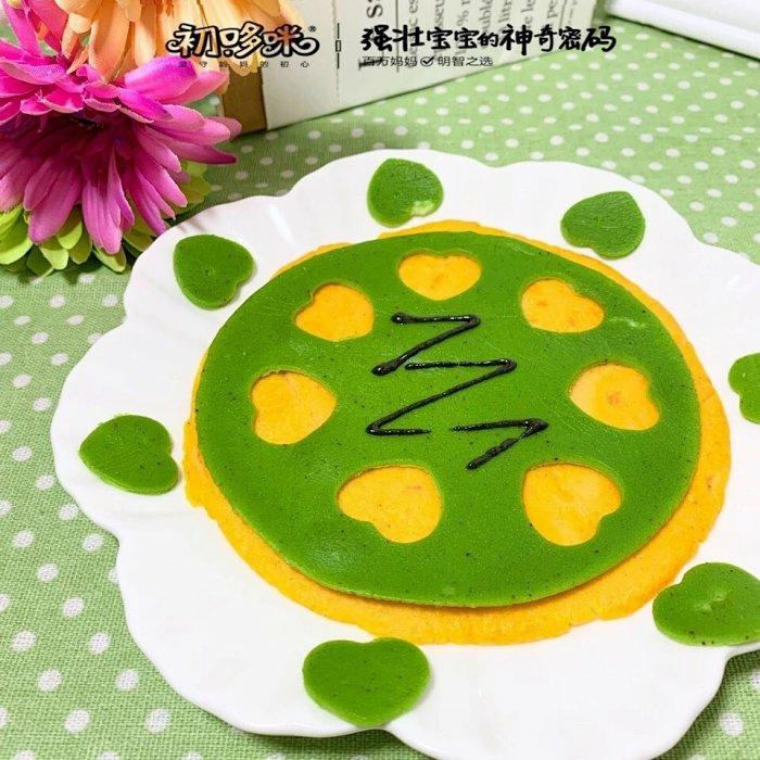 营养双色蛋饼 月龄：10M+(转)的做法