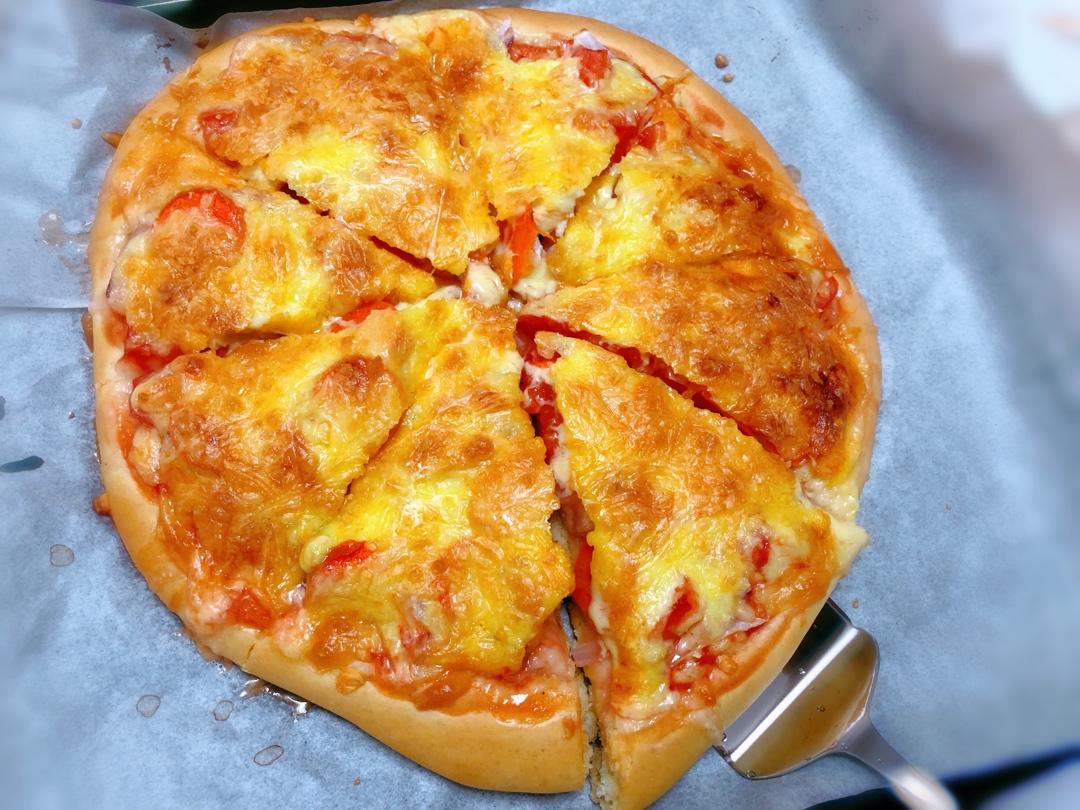 萱诚鸣私房披萨、用料简单、咬一口、能让你神清气爽的水果沙拉披萨、含独家宣软饼皮做法