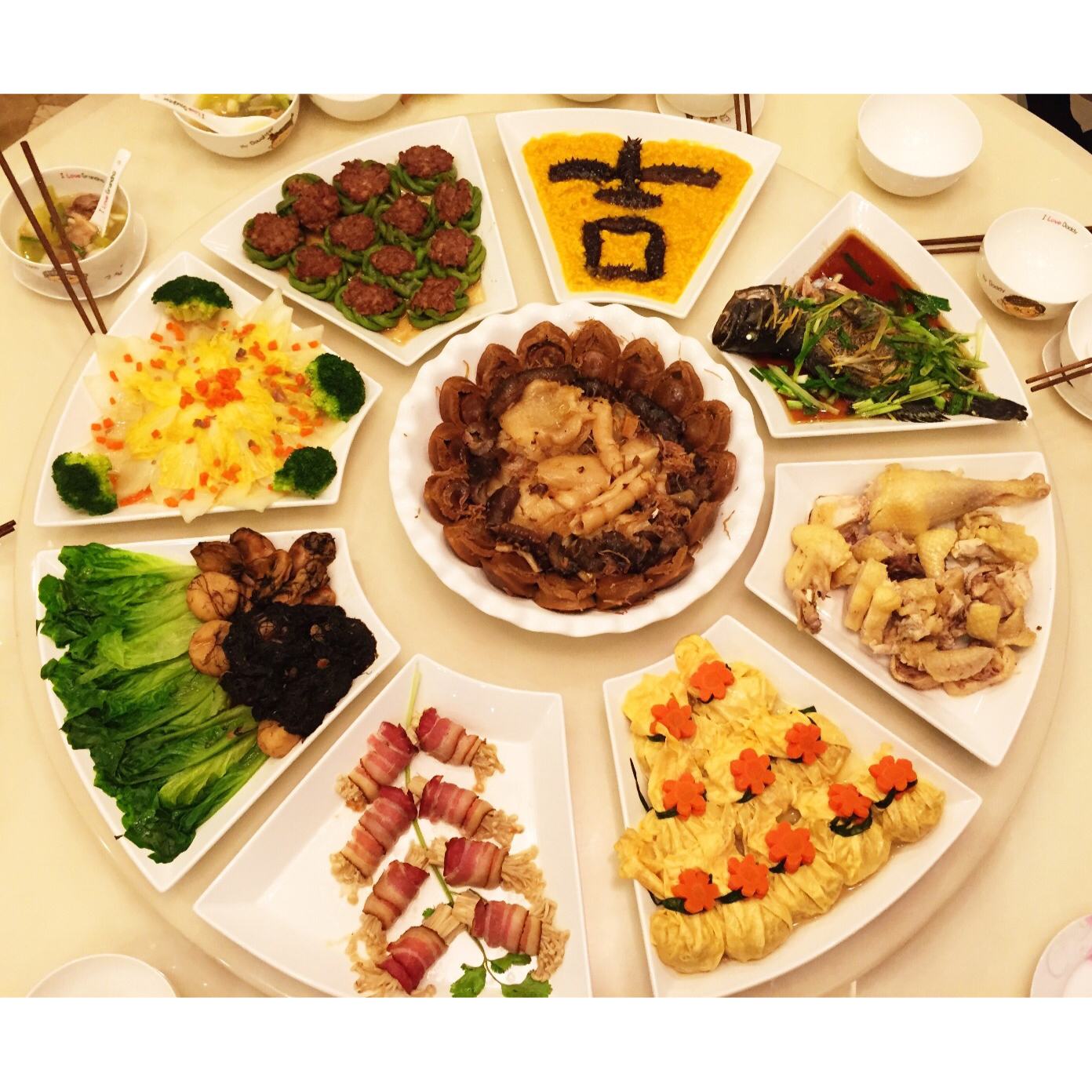 累积幸福做的最美年夜饭