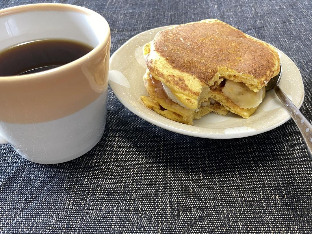 3分钟早餐-玉米松饼