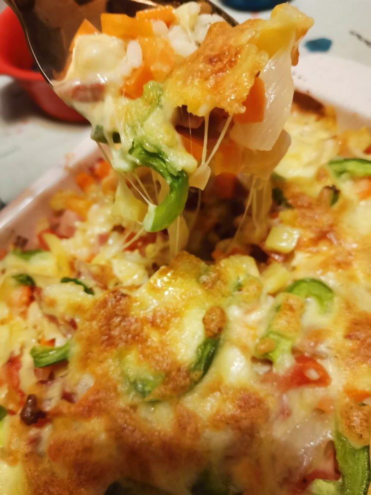 番茄鸡肉浓情焗饭【两人份】