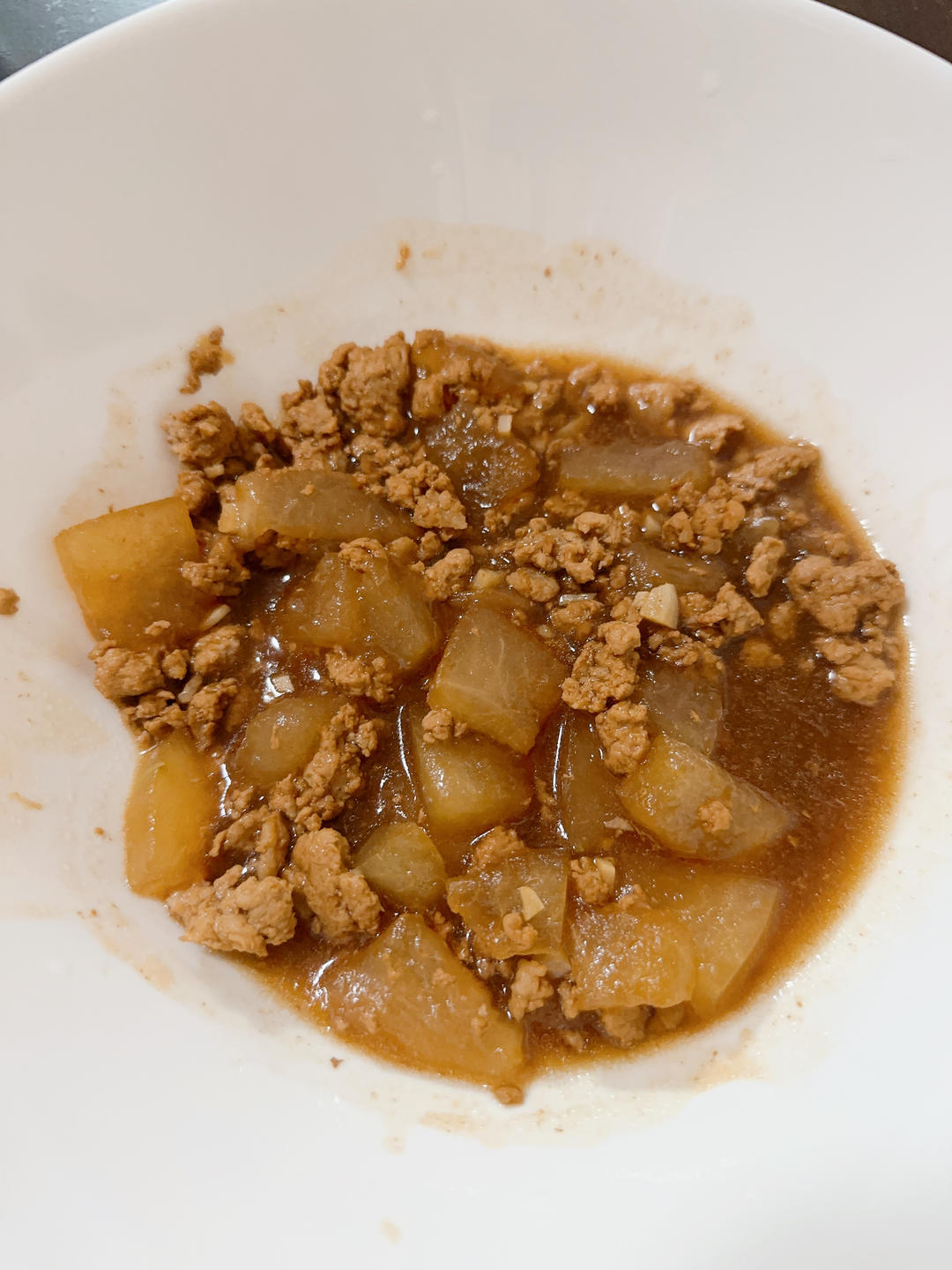 肉末冬瓜的做法