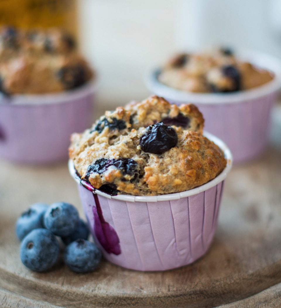 蓝莓奇亚籽麦芬 Blueberry Chia Seed Muffins的做法