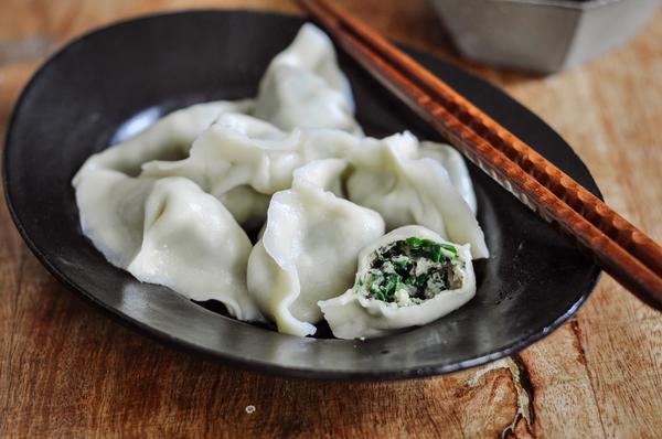 韭菜木耳鲜肉水饺