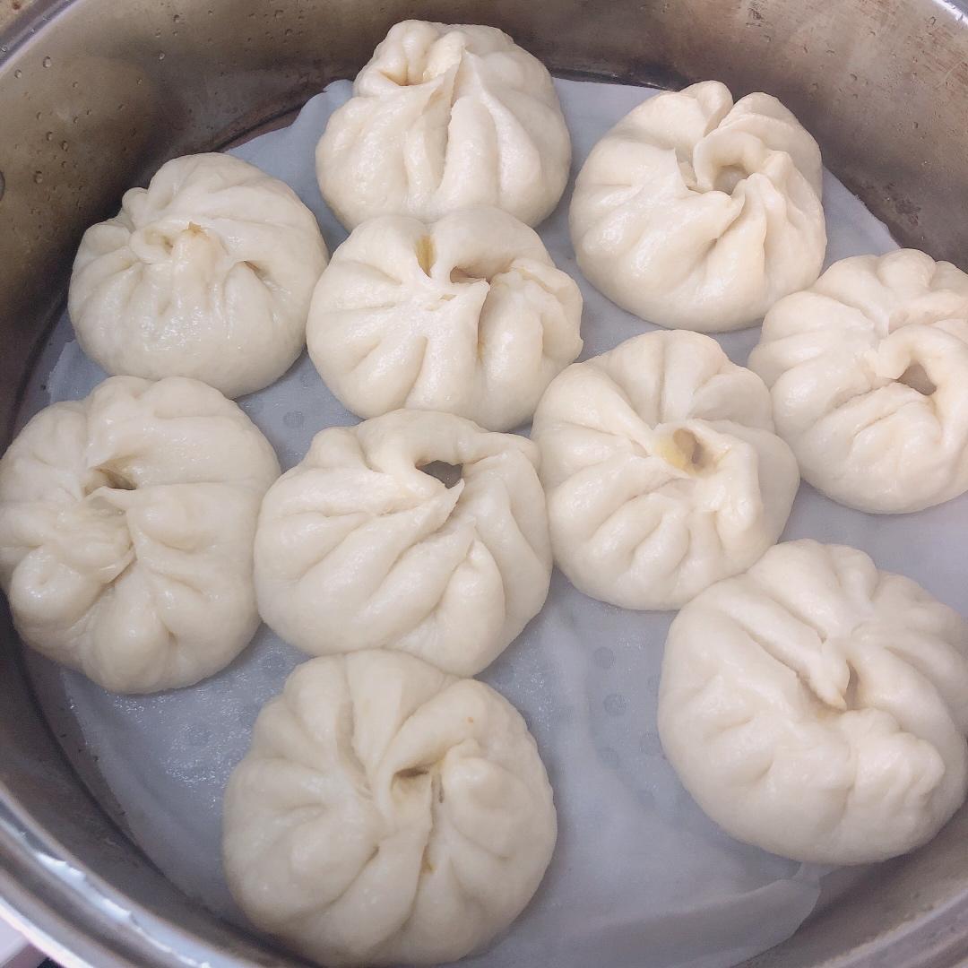 家庭手工肉馅大包子