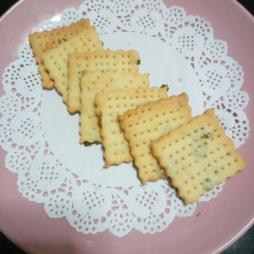 无糖香葱苏打咸饼干