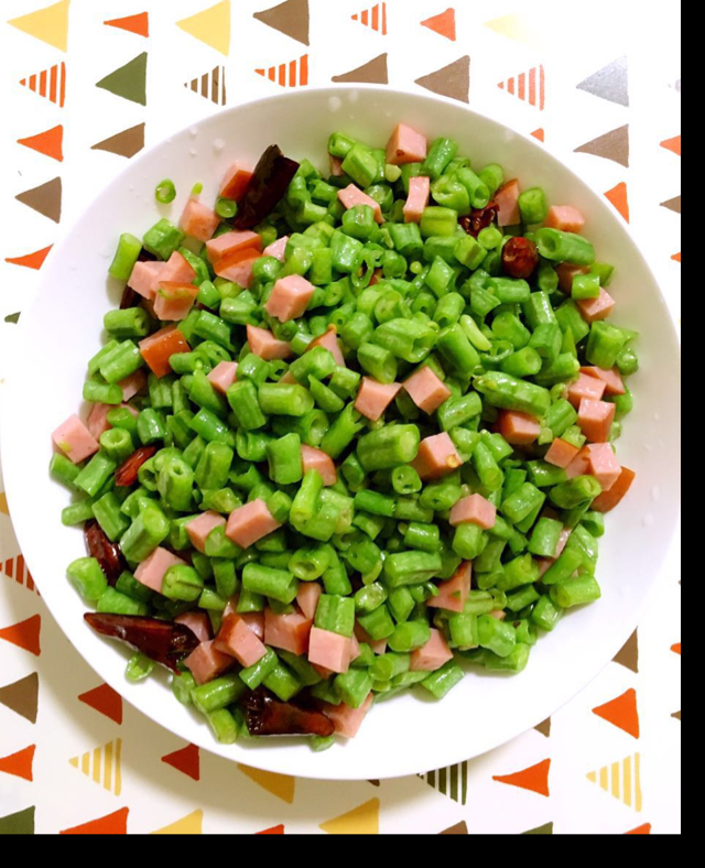清炒豆角