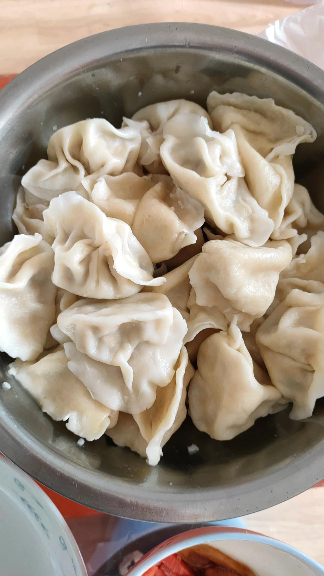 一口爆汁的蒸饺