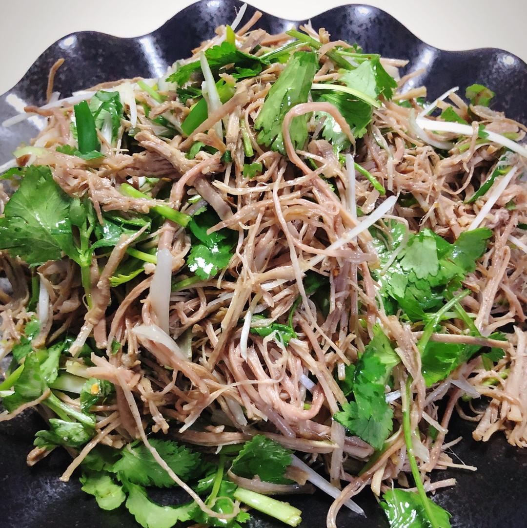 炝拌牛肉丝