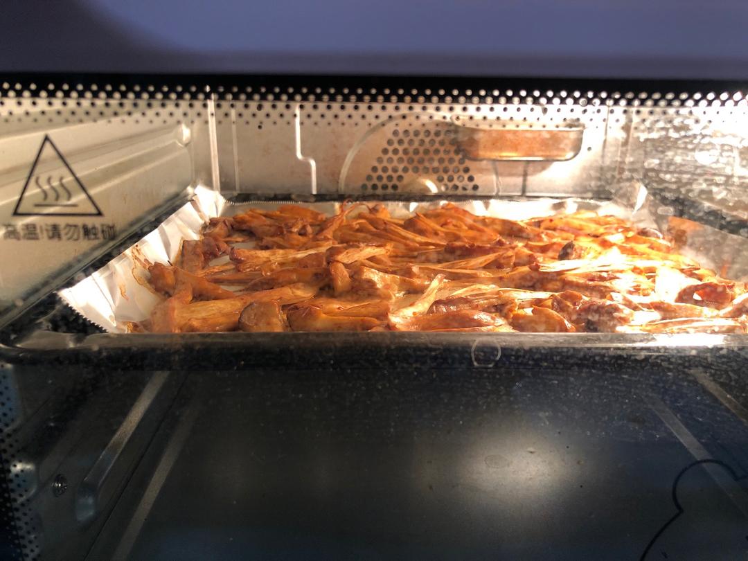 比肉好吃的烤箱烤杏鲍菇