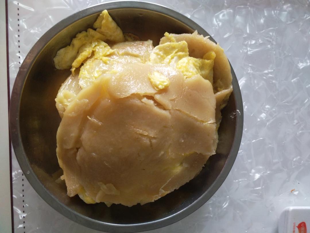 芳芳御品甜心做的小麦粉鸡蛋饼