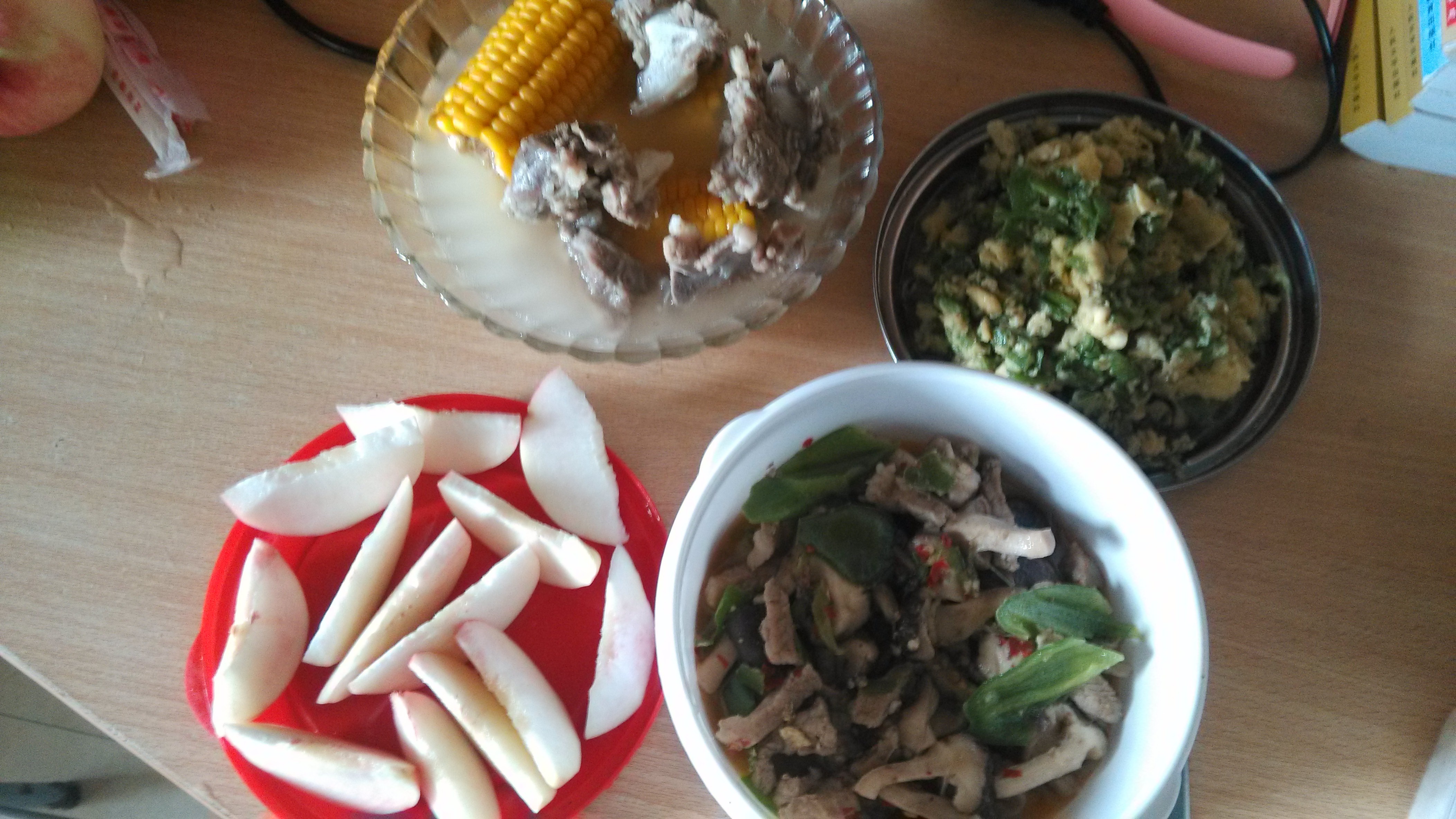 香菇炒肉，超级下饭哦