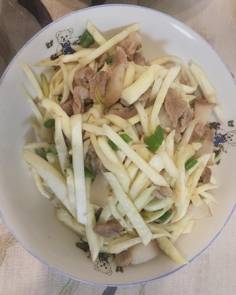 茭白肉丝