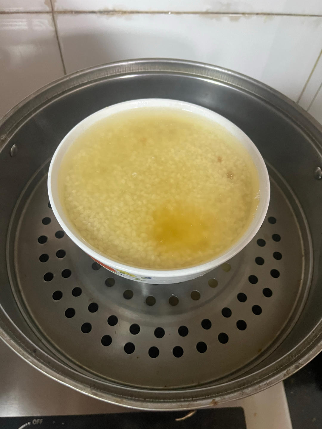 甜甜的红糖糯米饭