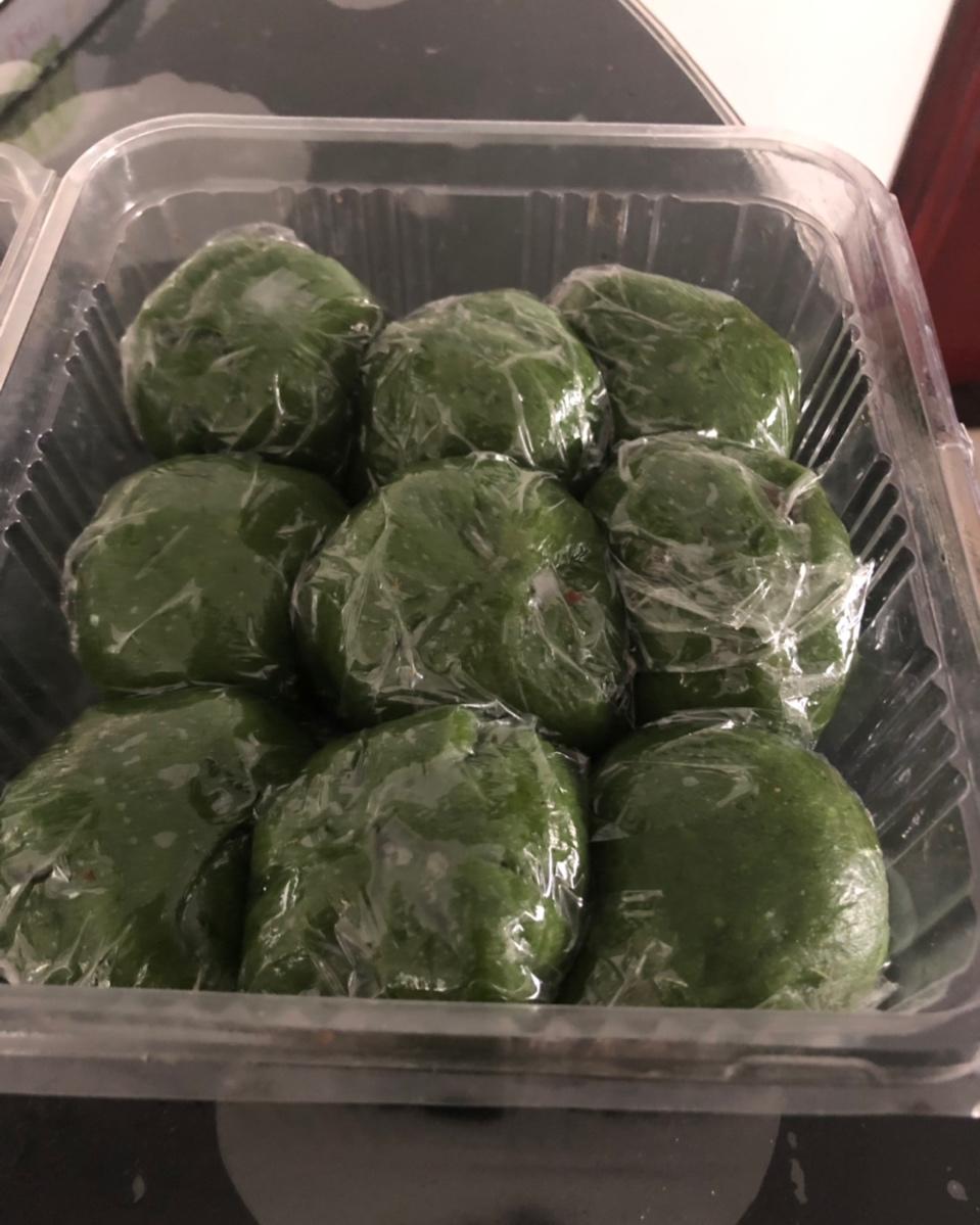 艾草青团-经典豆沙+网红肉松