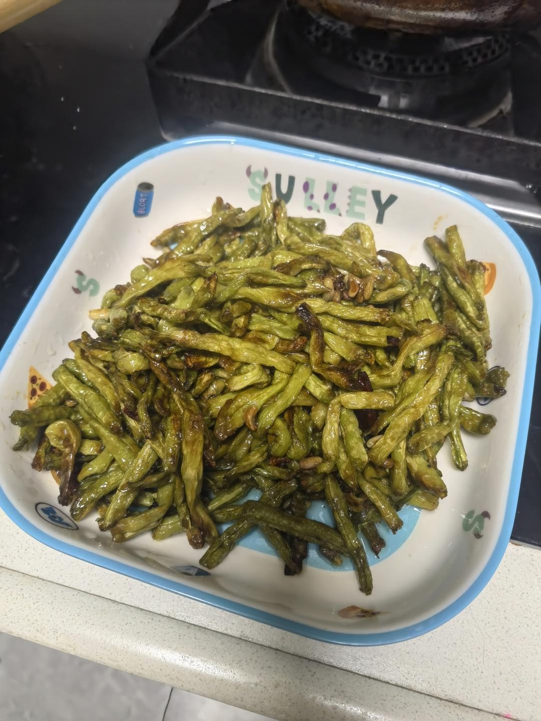 超好吃的干煸豆角