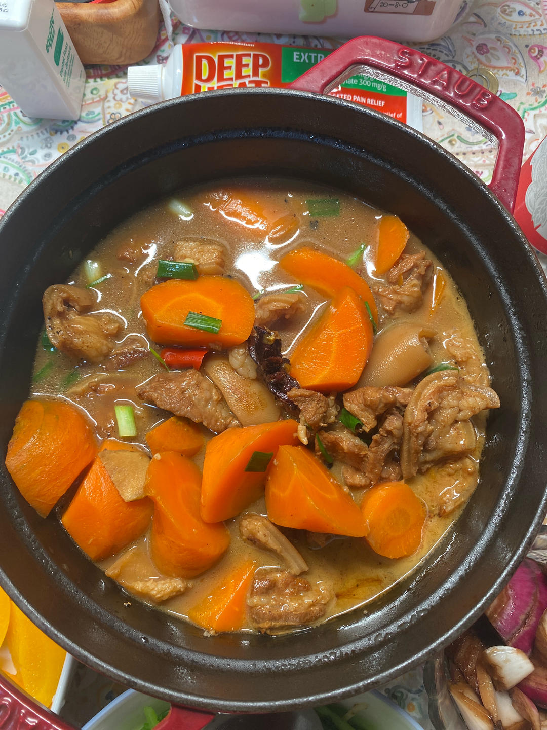 红烧羊肉萝卜