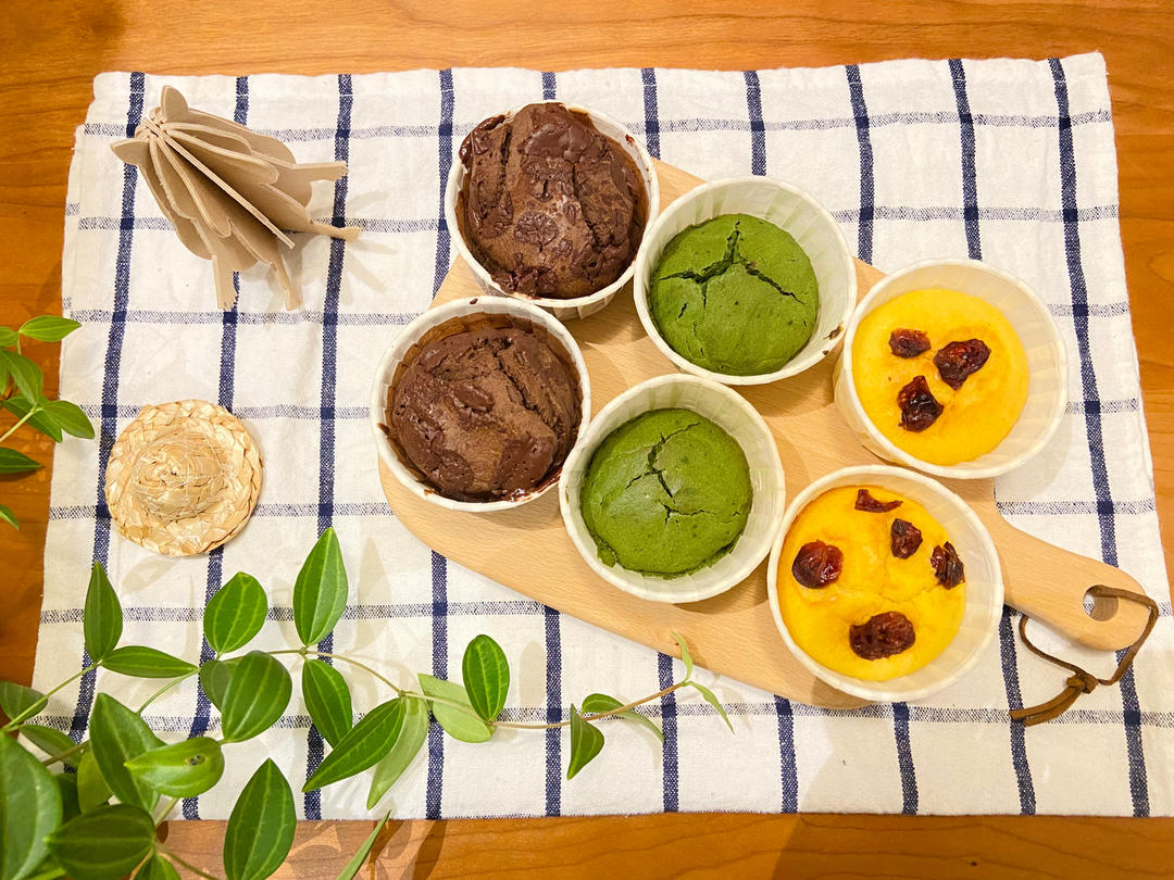 零难度‼️一次get3⃣️种口味纸杯蛋糕，松软香甜，巨好吃😋