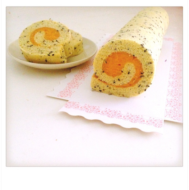 中岛老师红薯蛋糕卷