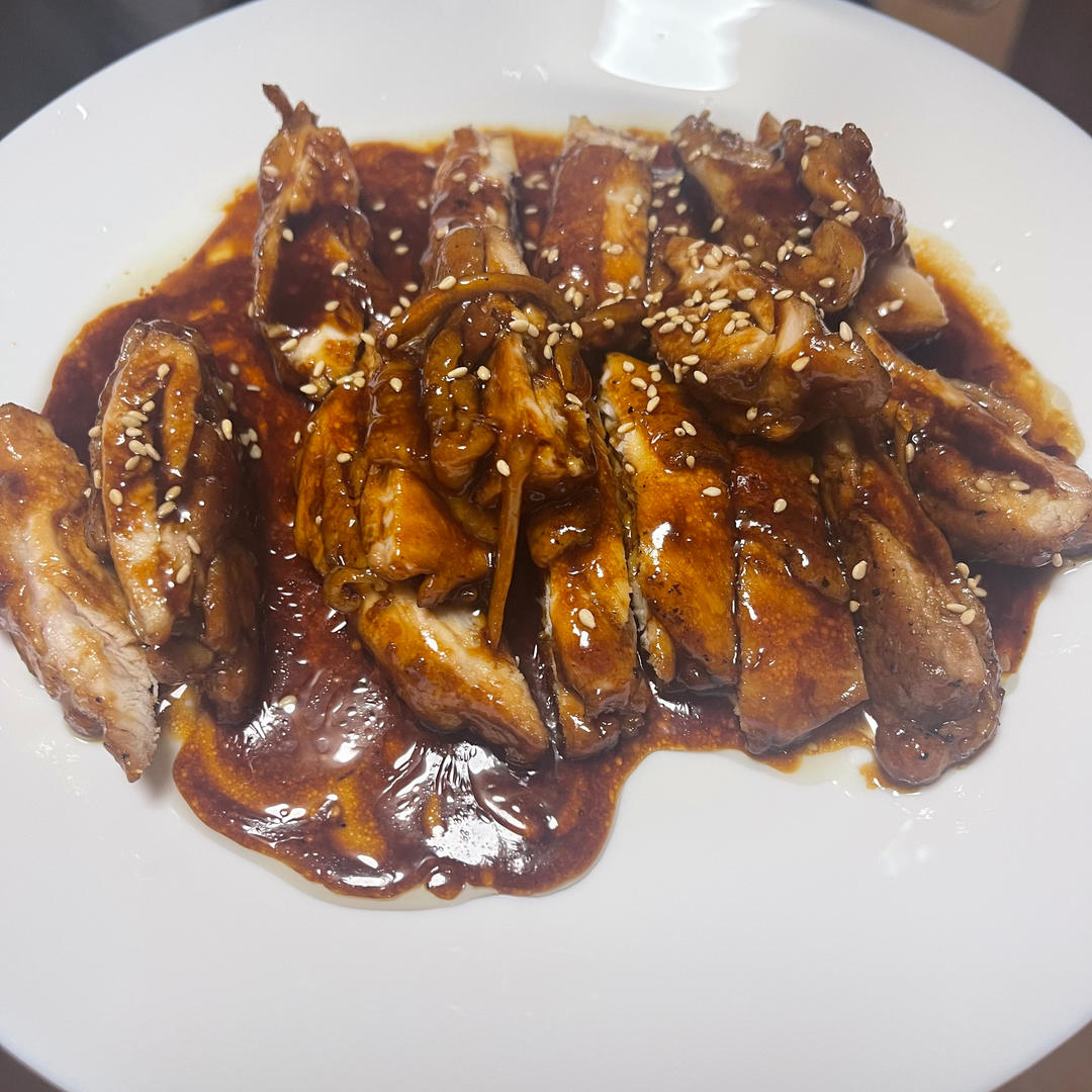 照烧鸡腿饭