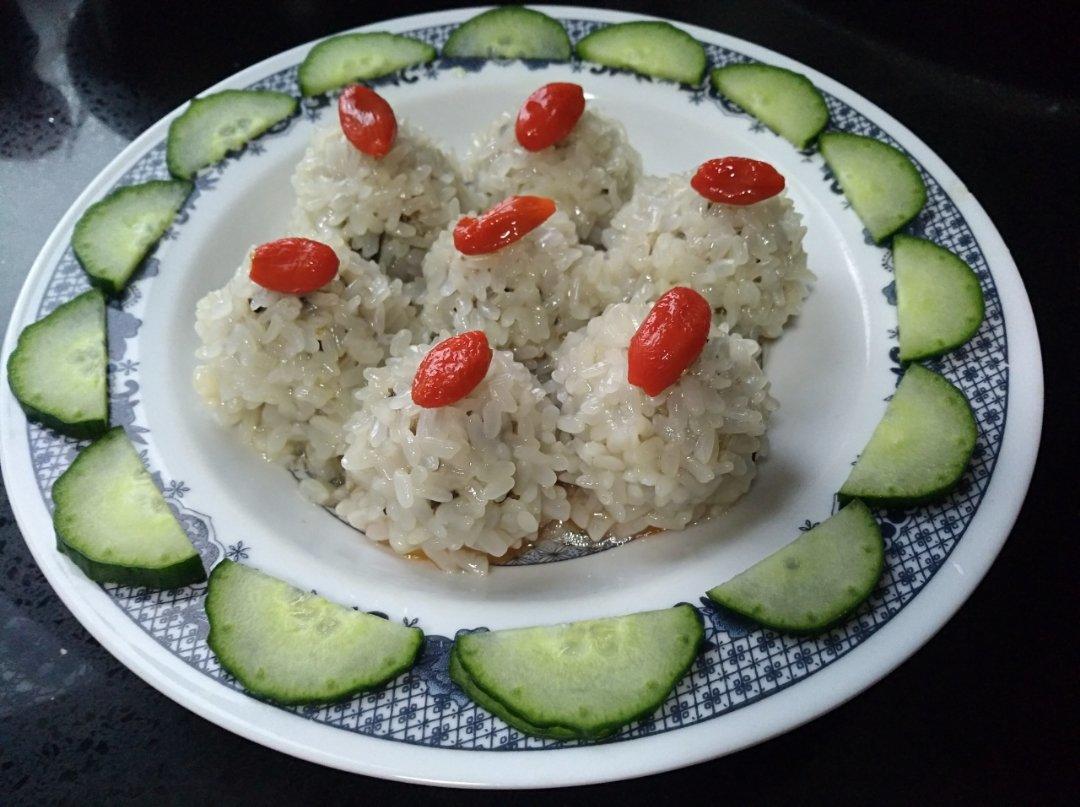 最美年夜饭-美满大团圆👪珍珠糯米丸子🍡