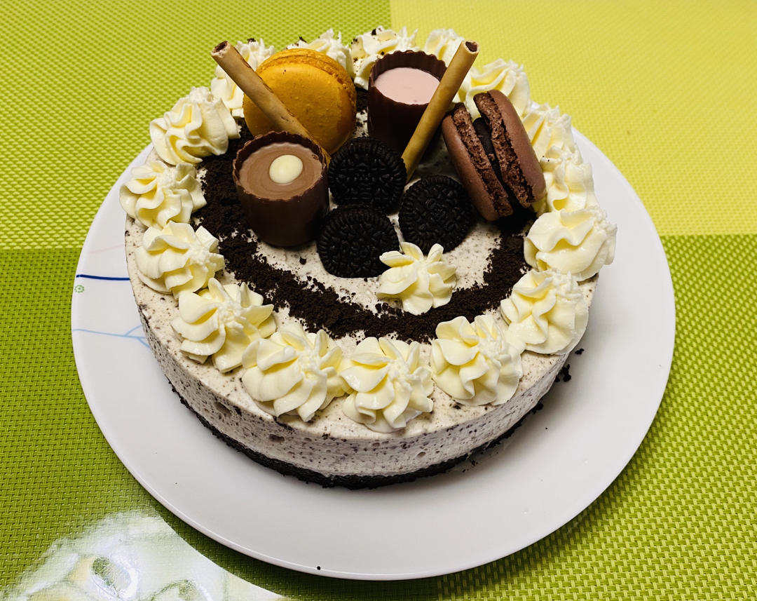 不用裱花的海盐奥利奥奶油蛋糕