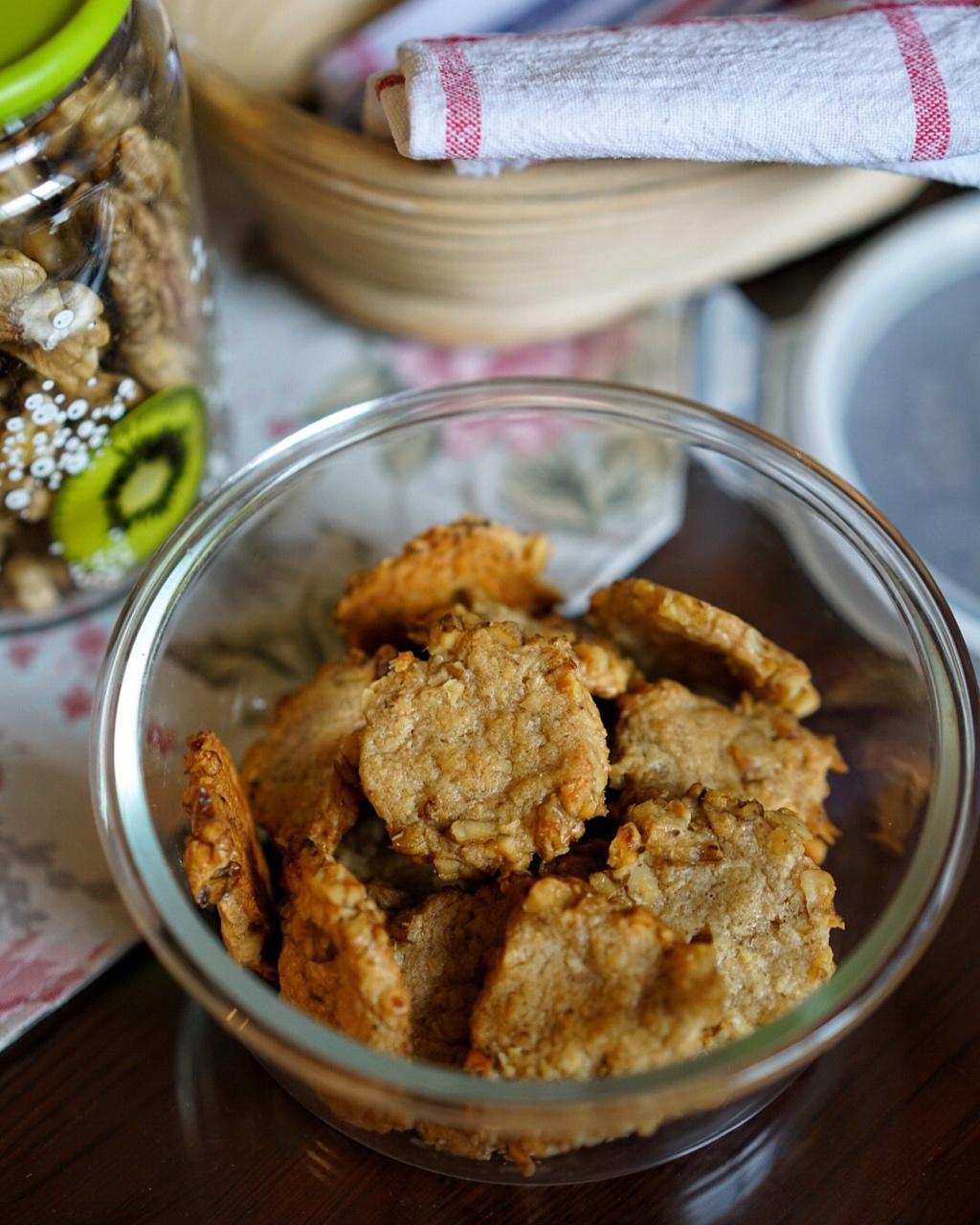 核桃蓝纹奶酪酥饼（消耗天然酵种）