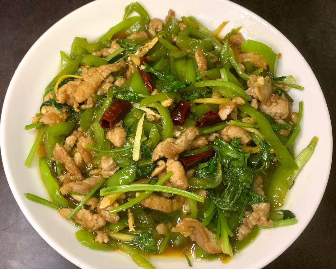 🔥一人食|5分钟学会做香辣肉丝的做法