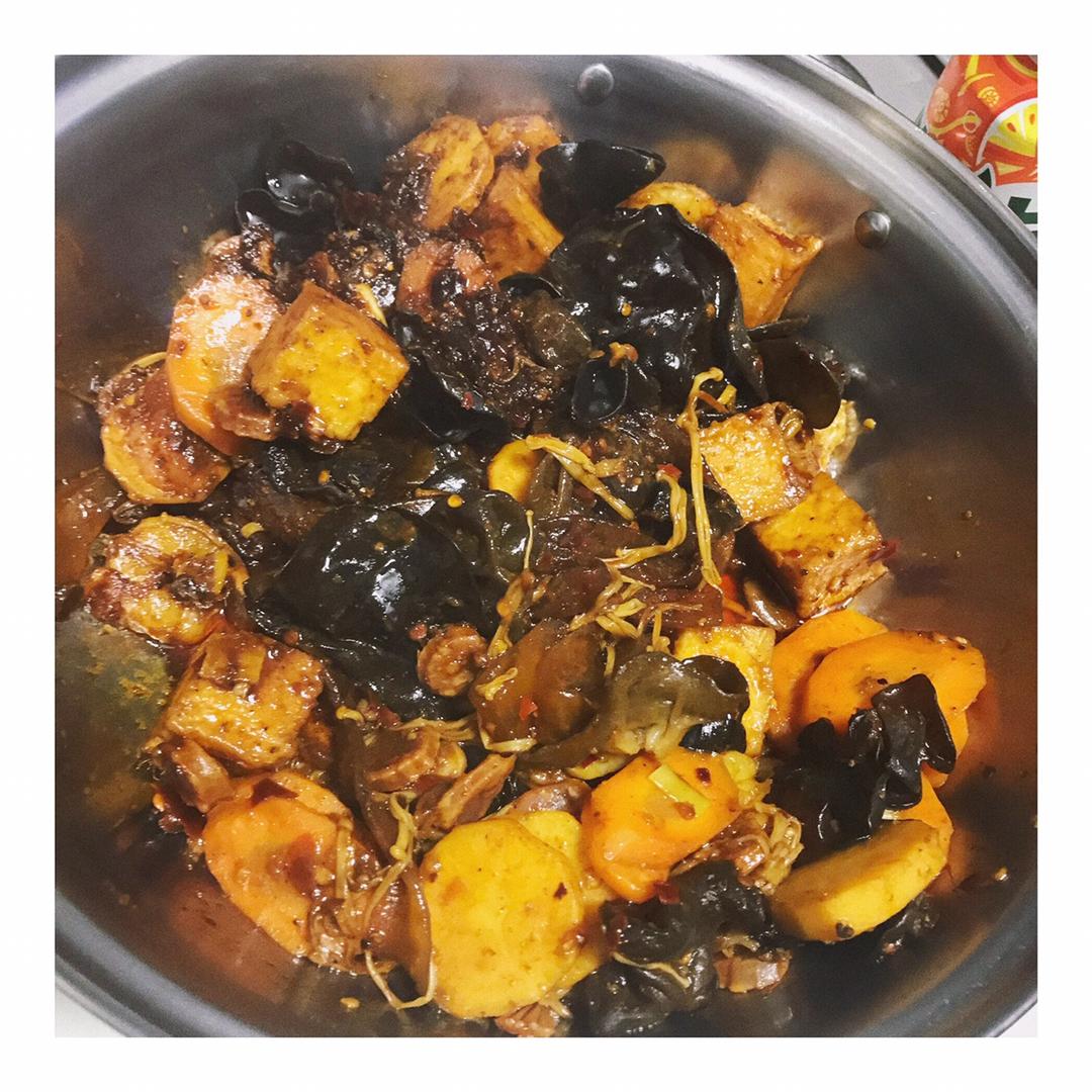 简易快手麻辣香锅🔥的做法