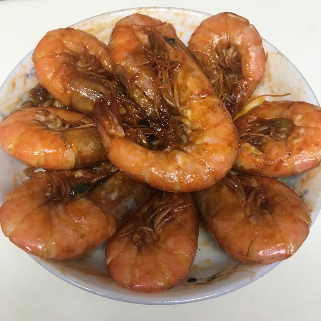 油焖大虾