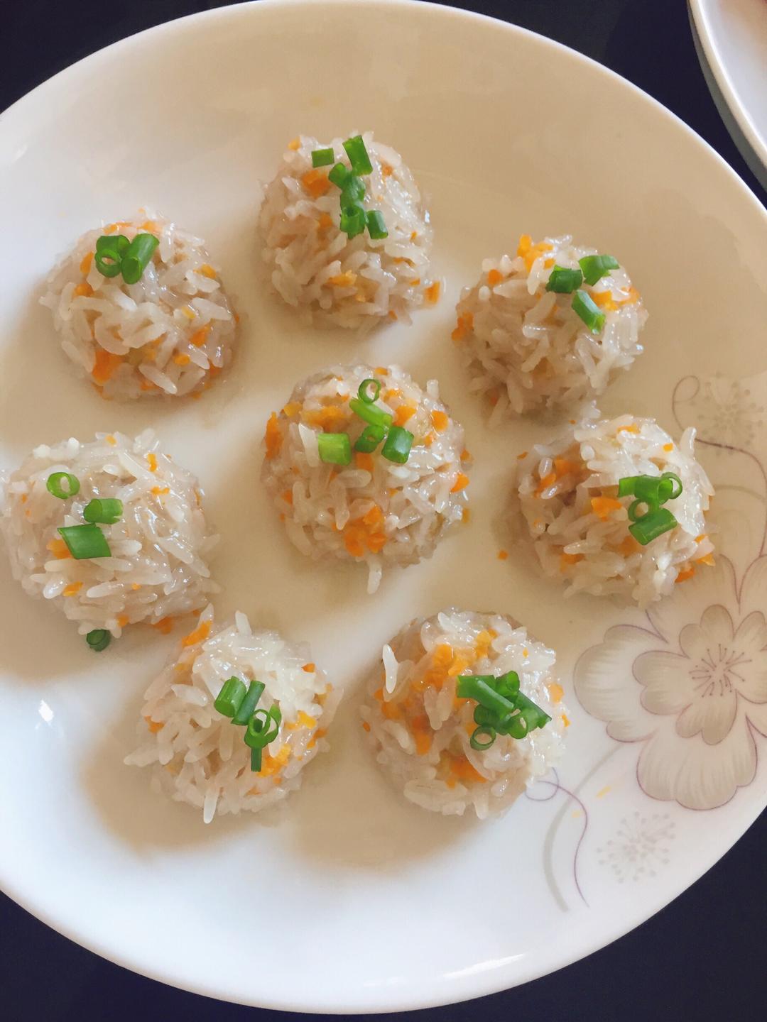 珍珠圆子（糯米丸子）