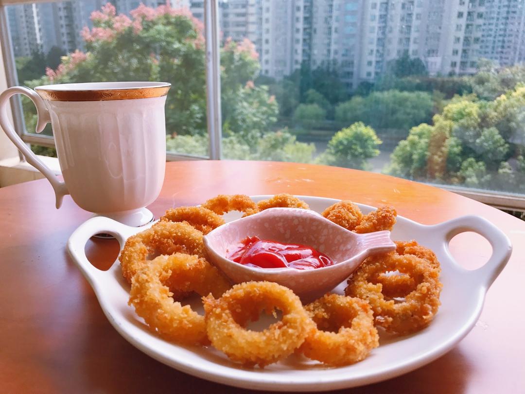 炸鱿鱼圈
