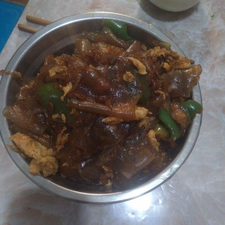 超级下饭的青椒炒鸡蛋