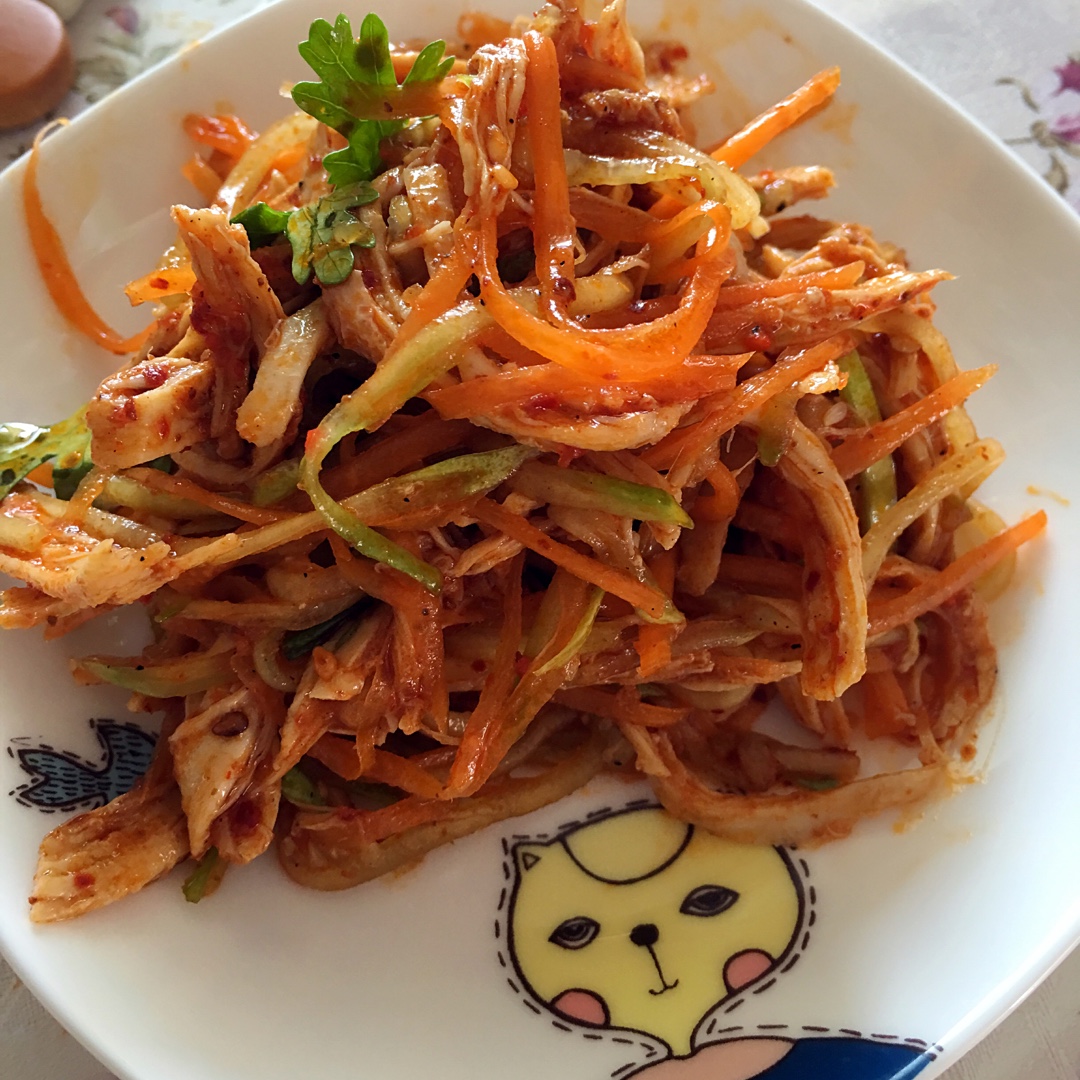 【凉拌麻辣鸡丝图片】下厨房用户_gs20_下厨房